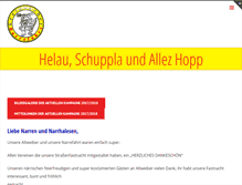 Tablet Screenshot of kreiznacher-narrefahrt.de